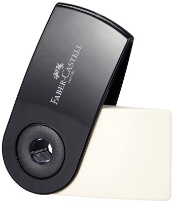 Faber-Castell 182410 - Eraser Sleeve Mini, Black