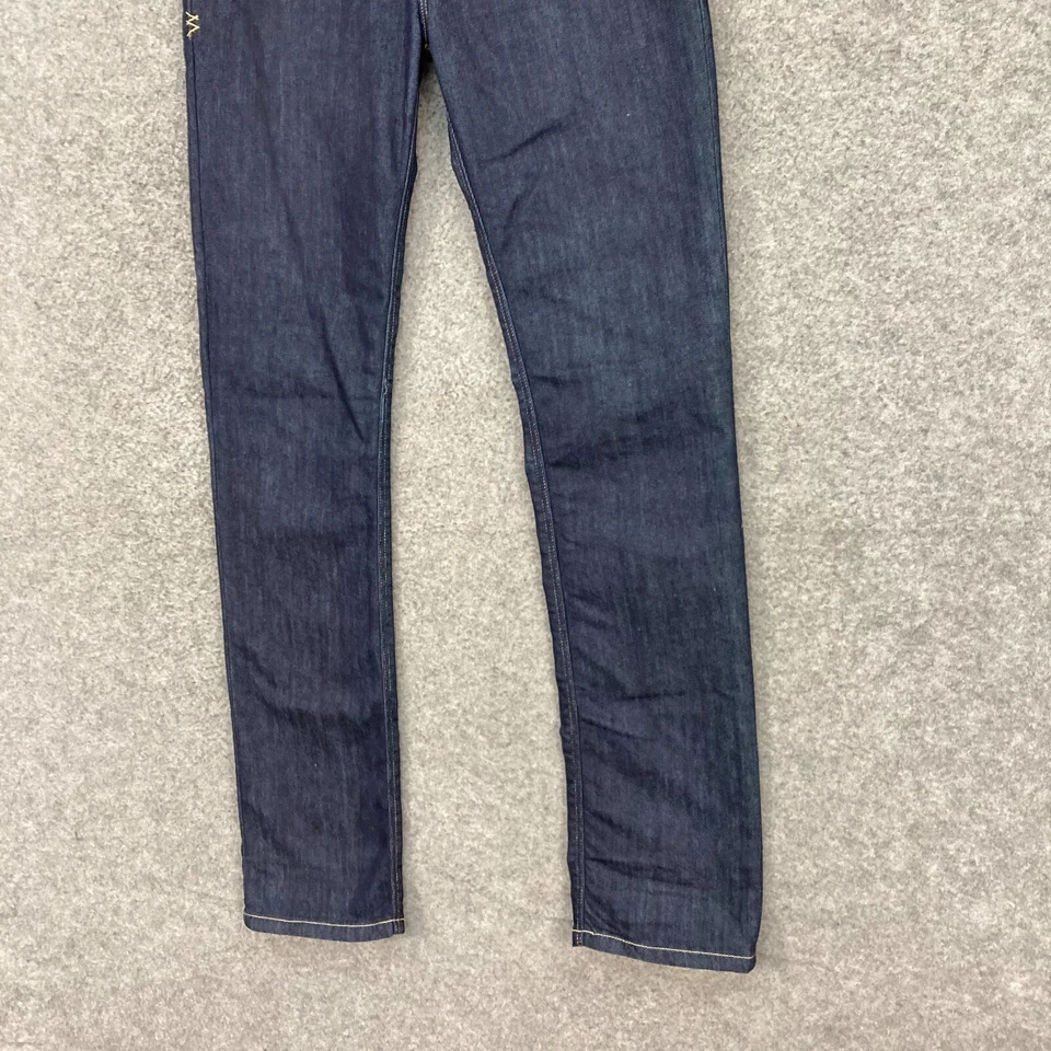 Ksubi Jeans Mens W28 Dark Blue Straight Leg Slim Fit Zip Fly Denim 21928 - image 3 of 4