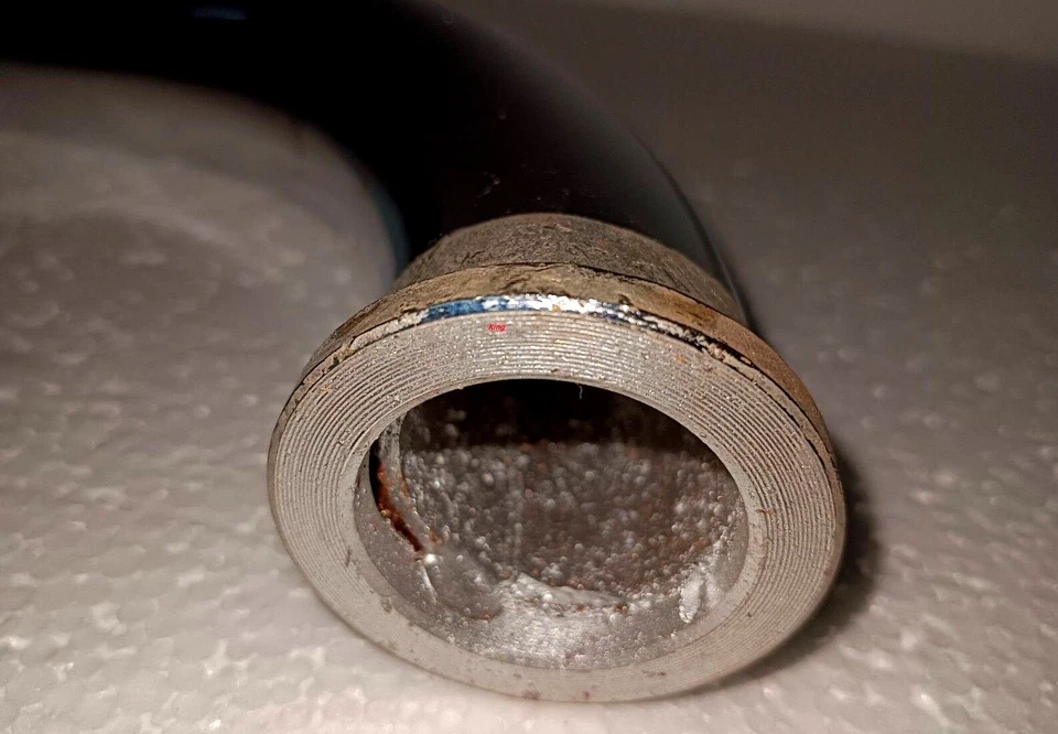 TUBO DE ESCAPE SILENCIADOR YAMAHA RX125 RX100 RX135 - CROMO ECONÓMICO Foto 3 de 4