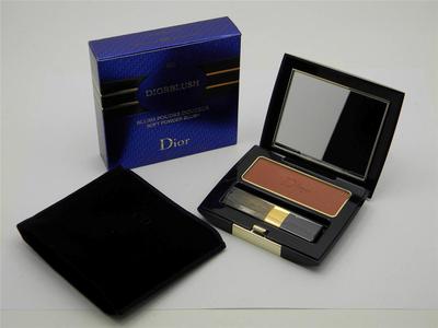 Christian Dior Diorblush 653 Golden Earth Soft Powder Blush in Pouch New In Box