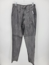 Rocky Mountain Vintage Jeans womens 32/13 Gray Wash Bareback Vintage Western