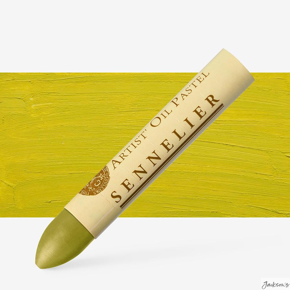 Sennelier Oil Pastel Stick Mineral Wax Moss Green For Drawing And Sketching