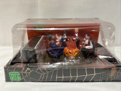 Lemax Spooky Town Halloween Village Accessory Monster Marshmallow Roast 44304