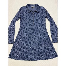 Urban Outfitters UO Harley Printed Retro Floral Zip-Front Mini Dress Women’s XL