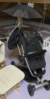 Quinny Buzz Xtra Mit Zubehör Regenschirm und Regencape