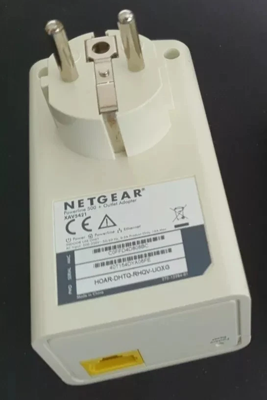 Netgear XAV5421 Powerline 500+ Outlet Adapter - Bild 2 von 3