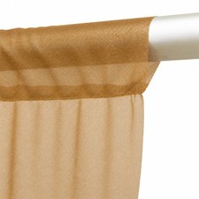 GOLD 10 ft x 32 ft Extra Long Ceiling Drape Panel Party Wedding Backdrop