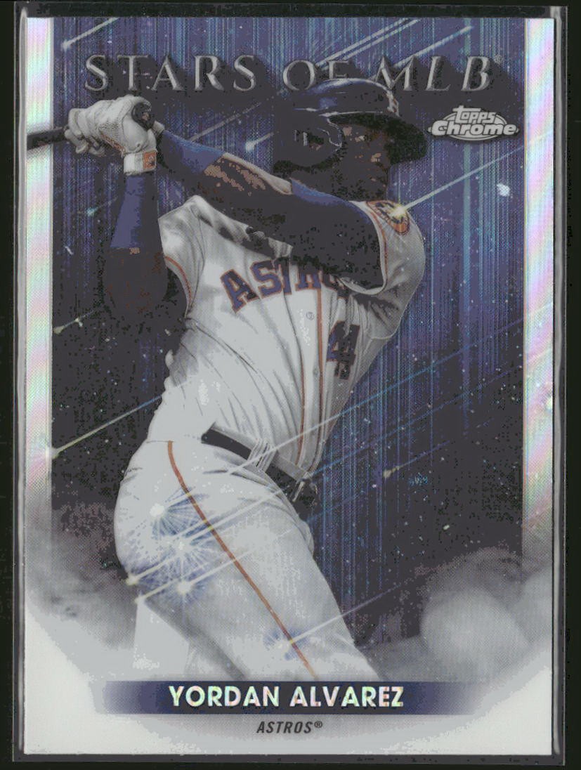 2022 Topps #SMLBC-45 Yordan Alvarez Stars of MLB Chrome