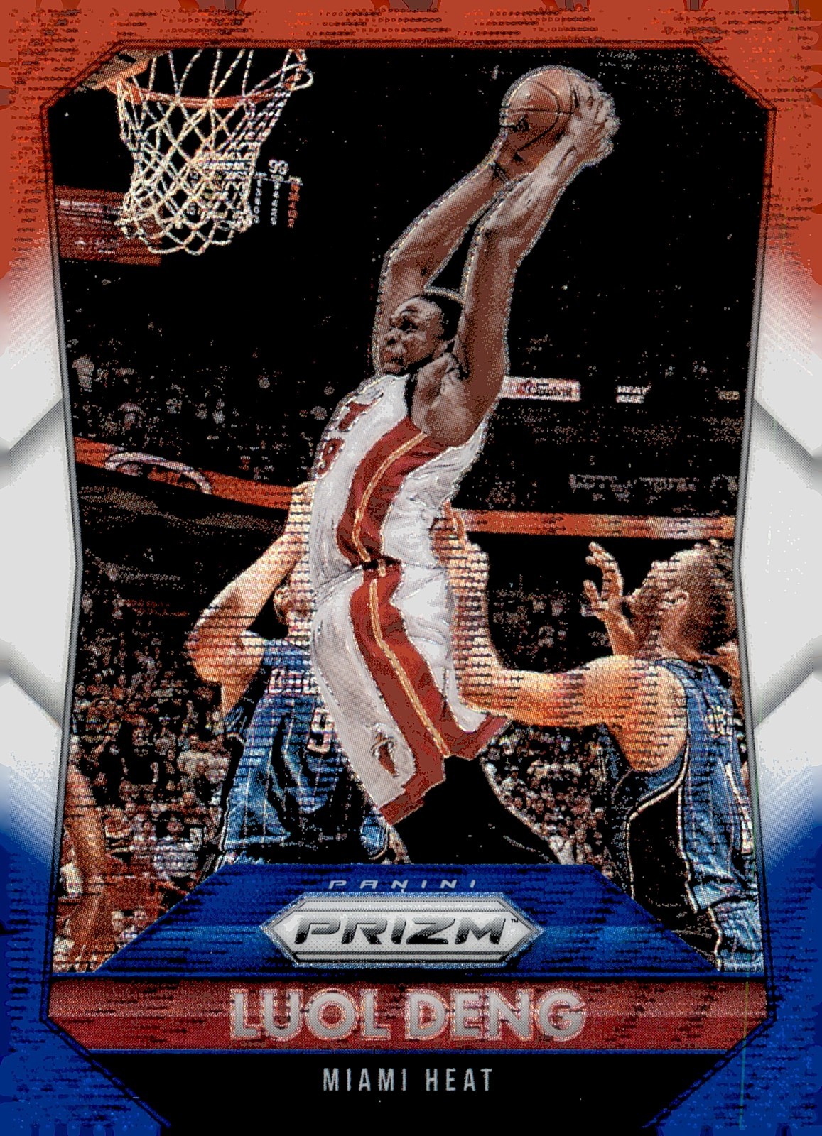 2015-16 Panini Prizm - Luol Deng #84 Red White & Blue Prizm