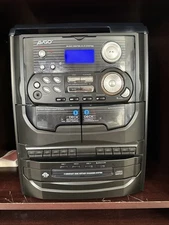 AVGO  Music Center Hi-Fi System, Two Speakers, Three Compact Disc Changer System