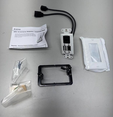 Extron 70-766-43 WPD 100 AV Series Audio, video, and data wall plates