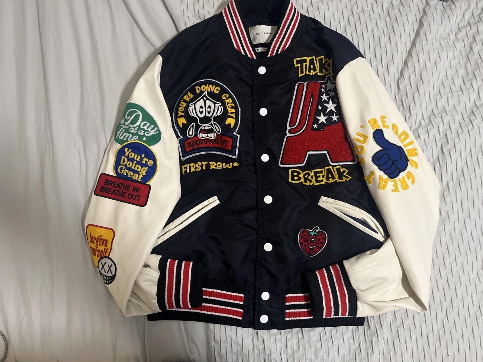 Giacca Bomber Prima Fila Taglia Media Nuova