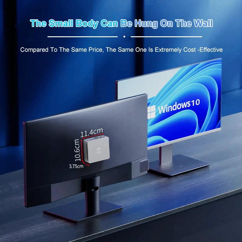 AMD Ryzen 7 5800H Windows11 MINI PC DDR4 32GB RAM 1TB SSD RTL8852, BT5.2 Desktop - Image 3 of 4