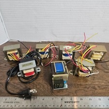 Mixed Lot of 7 Various EL Core/ Step Down/ Audio Vintage Transformers
