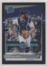 2020 Panini Donruss Optic Rated Rookies Black Prizm 24/25 Jake Rogers #72 0s8b