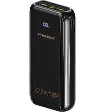 PISEN 20000mAh USB C Portable Charger Power Bank, 22.5W PD QC 3.0 Fast Charging