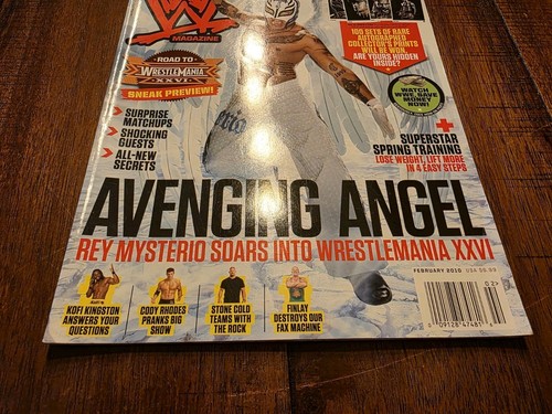 WWF Magazine February 2010 Rey Mysterio - Picture 4 of 13