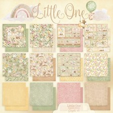Graphic 45 LITTLE ONE 12 Sheets 12x12 Paper Collection Keepsake Edition Set