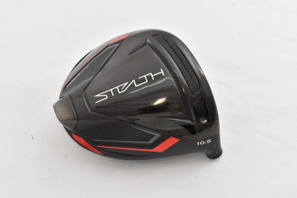 TayerMade Stealth 1W 10,5° Driver RH Men Golf Club Head Only 460cc w/ Headcover - Photo 4/4