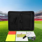 Soccer Referee Bag Pen Board Whistle Toss Tool Umpire Equipment