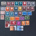 64 Vintage Western Europe Stamp Lot Netherlands Belgium Great Britain Mixed Cond — photo 2