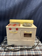 VTG 1950s Empire Little Lady Toy Oven Stove Top 240W No. 228 S4
