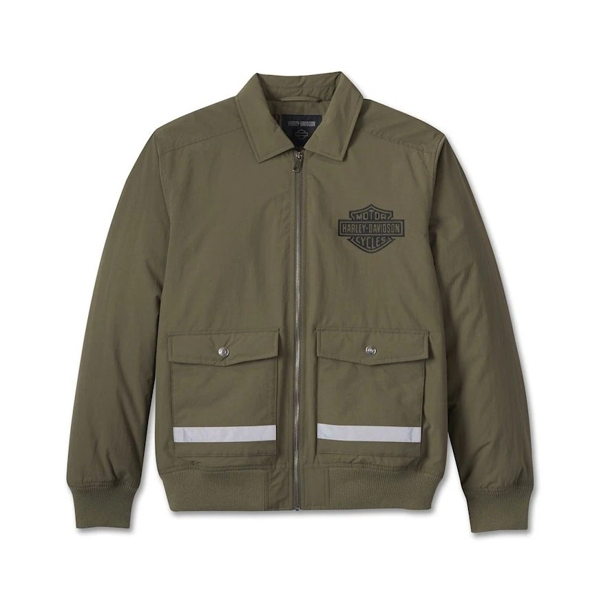 Harley-Davidson Motorcycle Jacket Green Coats, Jackets & Vests for