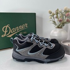 Danner Run Time 3" ESD Composite Toe Sneaker Gray/Black 12374 Women 9M NWB