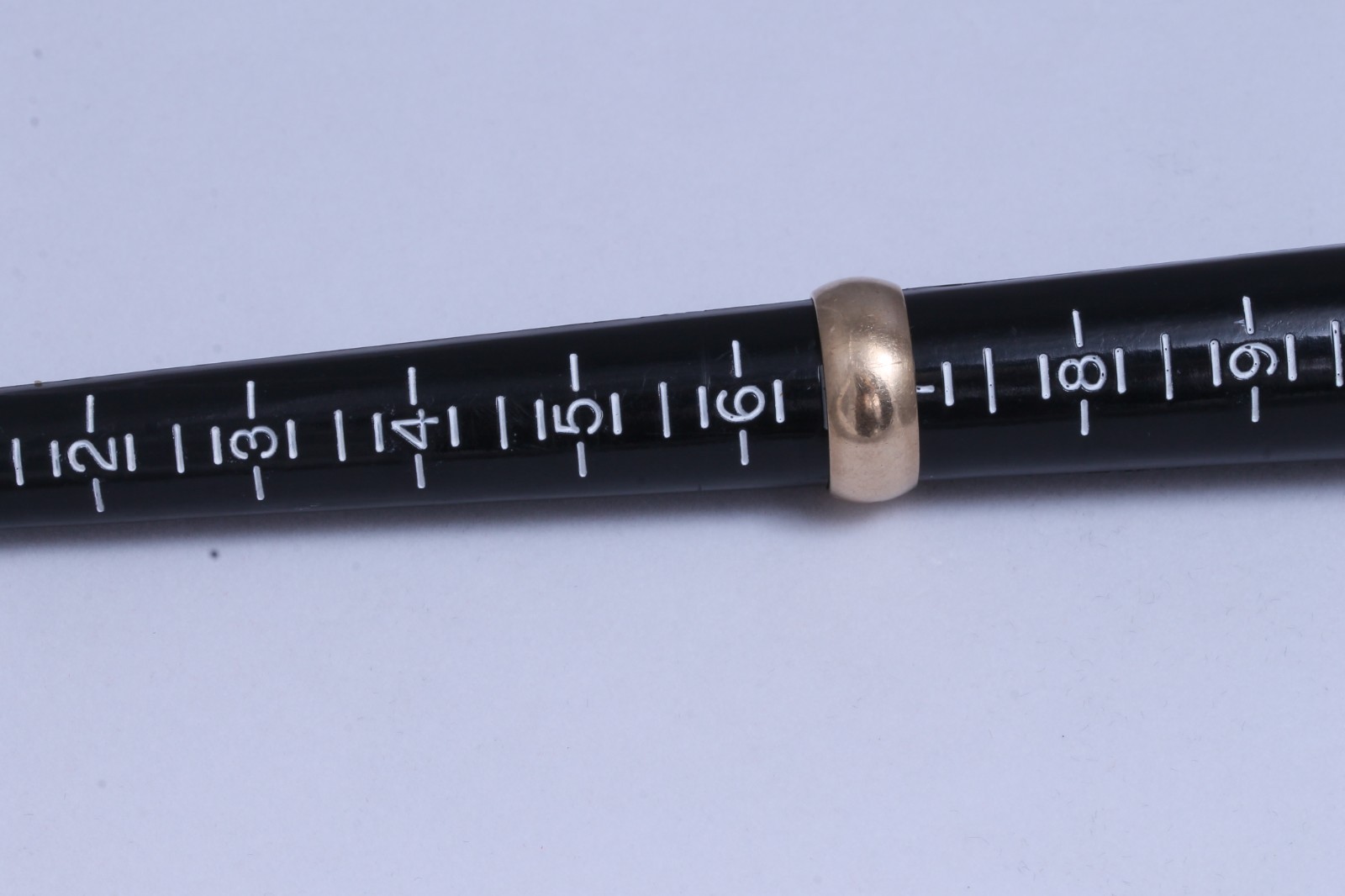 10k Gold 6.62 g Yellow Gold 8.00 mm Band Ring Size 6.5 Antique Classic Women