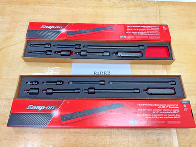 #ad #ad Snap on Tools USA NEW 15pc MIX Drive Impact Extension FOAM Set 208IMFR 307IMFR $1149.95