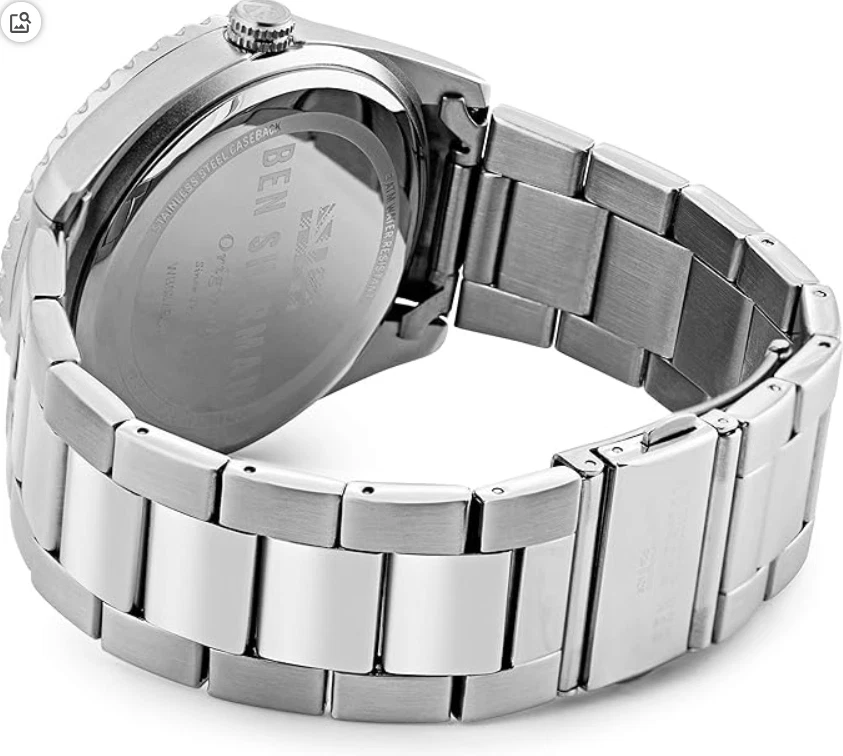 Ben Sherman Men Watch • Ronnie Diver • 45mm • Quartz • 3ATM • WB037ESM - Image 3 of 4