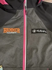 Choko Rev’d Up Powersports Coat M Pro Racing Jacket Black Pink Skiing Snowmobile