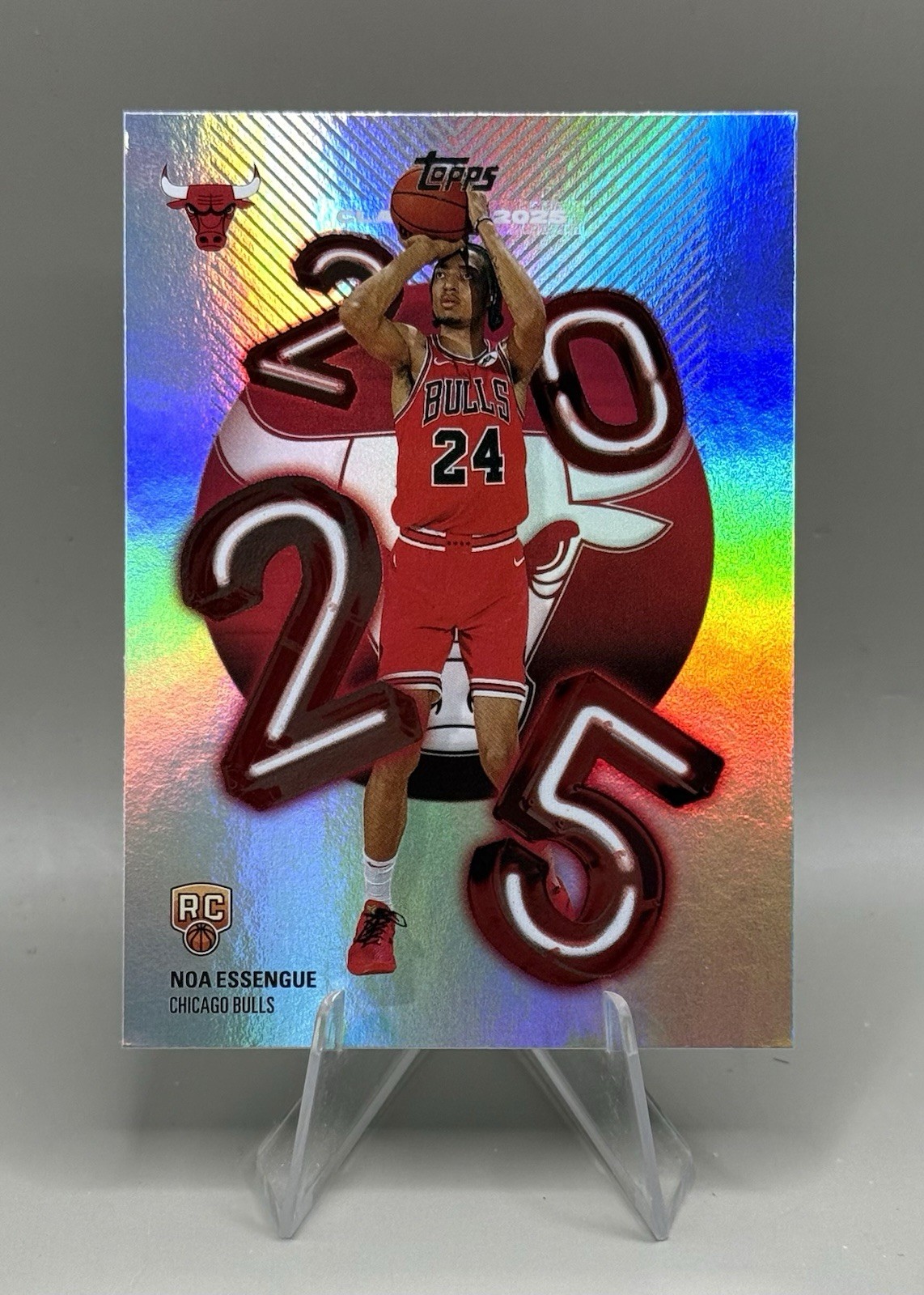 2025-26 Topps #C25-12 Noa Essengue Rookie Class of 2025 Case Hit SSP Bulls RC