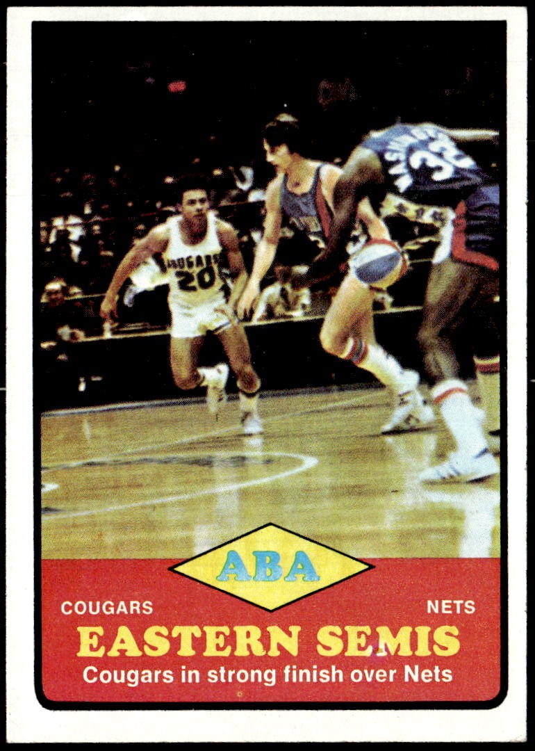 1973-74 Topps #205 ABA Eastern Semis EXMT