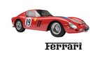 MINI Ferrari 250 GTO 1:10 RC Clear Body Shell to suit Tamiya MINI car M series