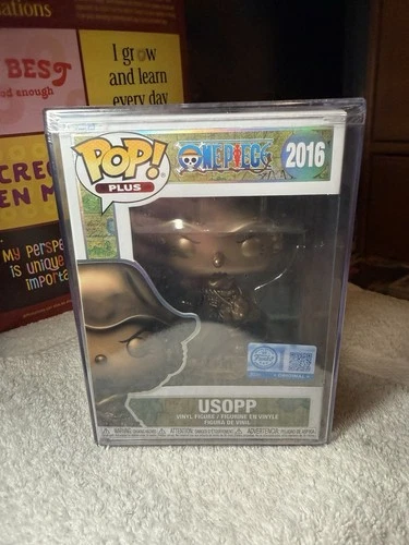 FUNKO POP! PLUS ONE PIECE #2016 USOPP BRONZE STATUE (SEALED)