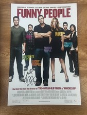 * JUDD APATOW * signed 12x18 poster * FUNNY PEOPLE * COA *