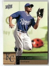 2009 UPPER DECK #681 COCO CRISP KANSAS CITY ROYALS
