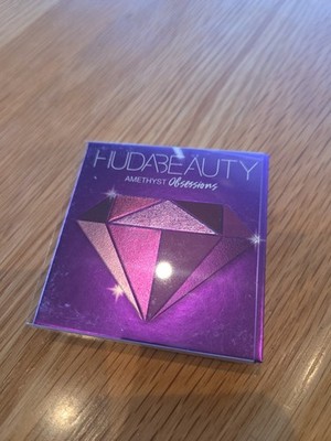 Huda Beauty 'Amethyst Obsessions' 9 Color Eye Shadow Palette Rare New
