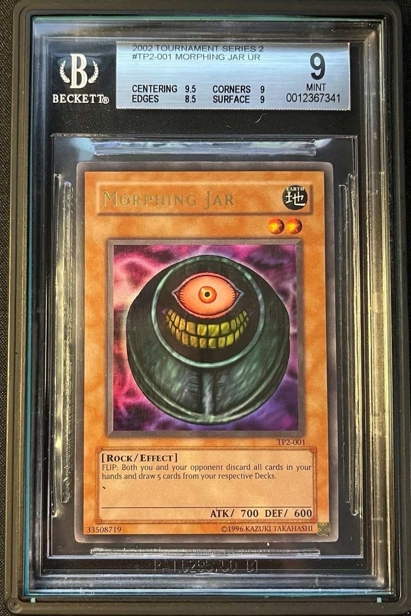 Yu-Gi-Oh! BGS 9 Morphing Jar TP2-001 - Jinzo Jar Misprint Error | eBay