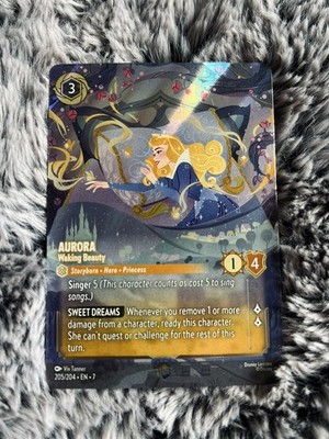 Disney Lorcana Aurora - Waking Beauty Enchanted Foil 205/204 Holo DE