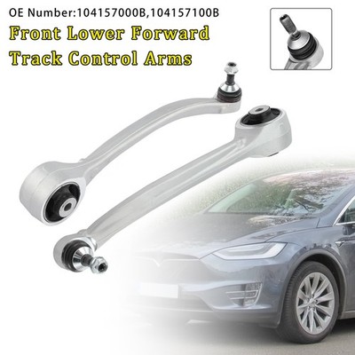 2x Front Lower Forward Track Control Arms 104157000B Für Tesla Model S Model X