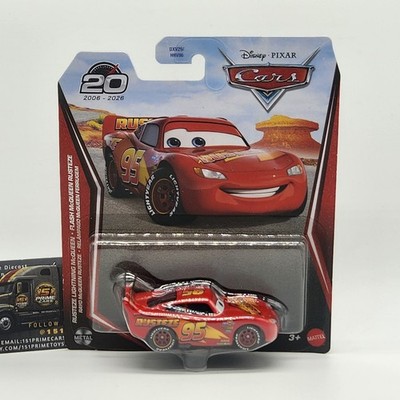 Disney Pixar Cars 3 Rusteze Lightning McQueen 2026 20th Anniversary 1:55 Diecast