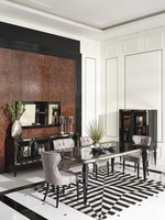 GroßEs Essecke Essgruppe Esszimmer Esstisch StüHle 10Tlg Schwarz Holz