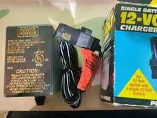 NOS Fisher-Price Power Wheels Single Battery 12V Volt Charger Open Box