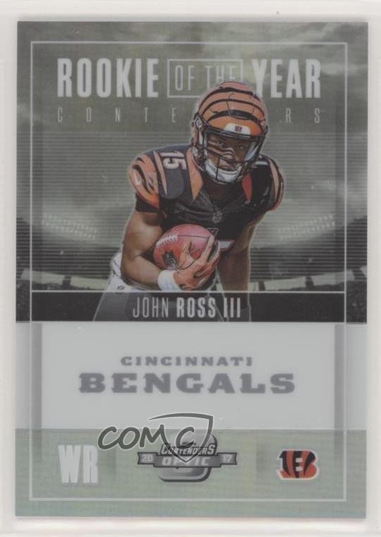 2017 Panini Contenders Optic Rookie of the Year 48/99 John Ross III RC fm0