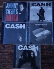 Johnny Cash American America The Legend Of Cash  Recordings 5 CD Lot VG+++++++++