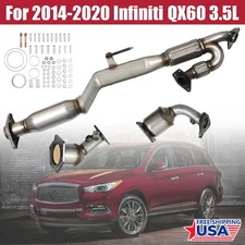 OEM Catalytic Converter Set Direct Fit 2014-2020 Infiniti QX60 2013 JX35 V6 3.5L
