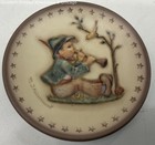 Hummel Gold Trim Christmas Ornament and Reproduction Mini Plate — photo 4