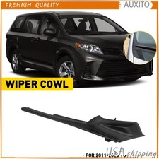 Rh For 11-20 Toyota Sienna Windshield Wiper Cowl Extension Fender Trim Cover Rh For 11-20 Toyota Sienna Windshield Wiper Cowl Extension Fender Trim Cover